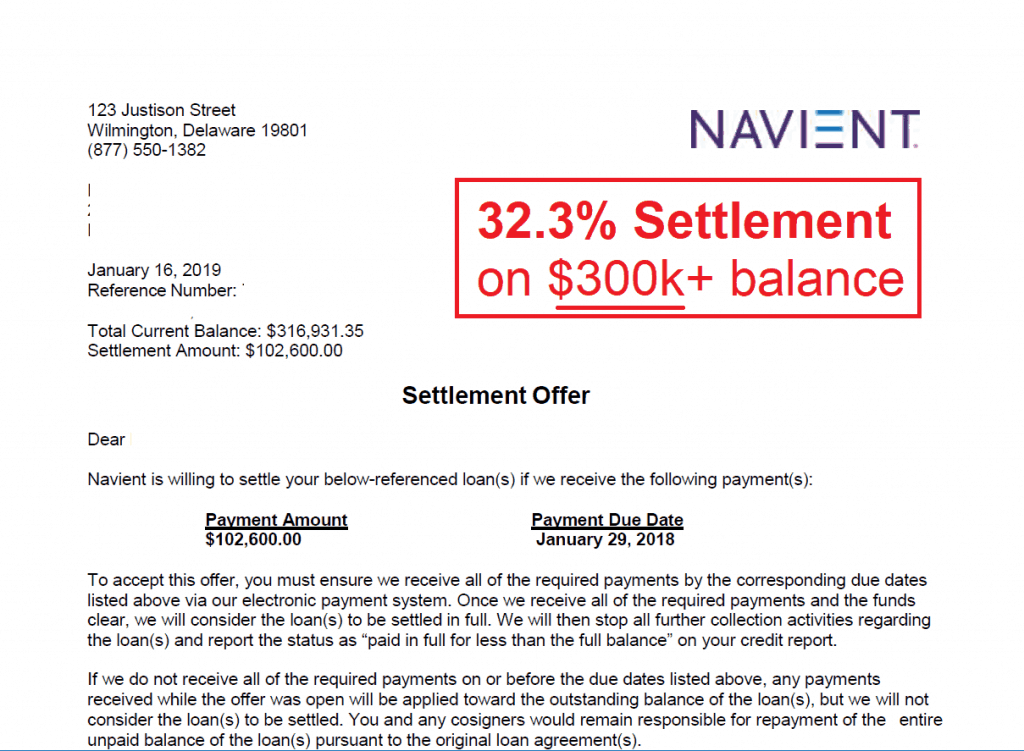 Navient Settlement Call 2024 India Joan Ronica