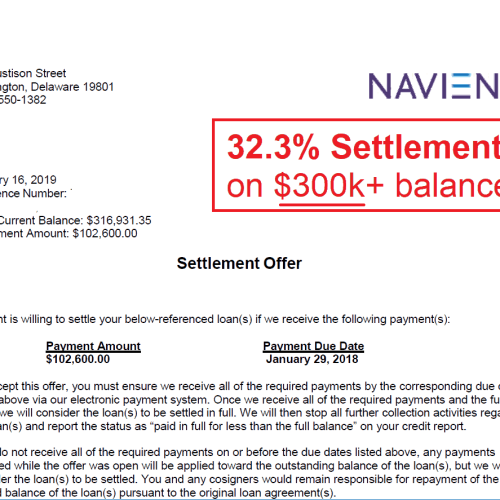 $300k Navient settlement
